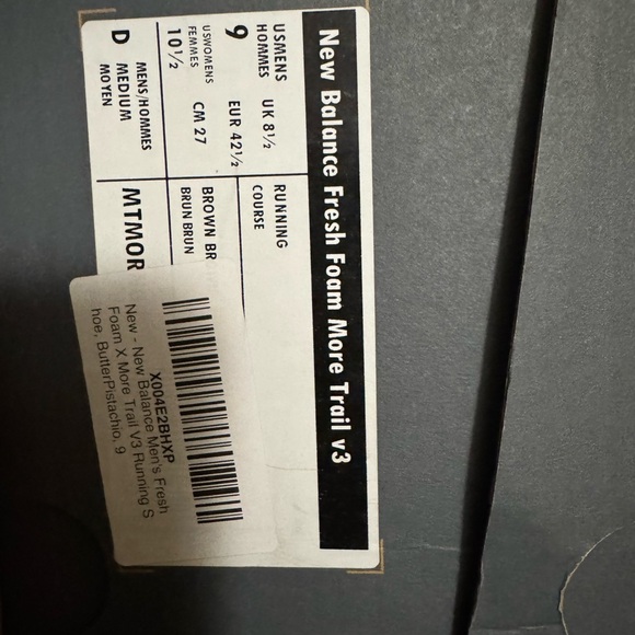 New Balance Fresh Foam X More Trail v3 Pistachio Butter NWT 9 - Picture 7 of 9